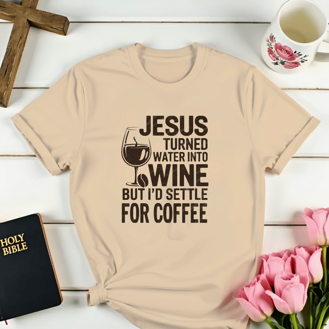 Wine Or Coffee T-Shirt