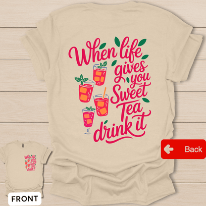Sweet Tea Faith T-Shirt - Back T-Shirt