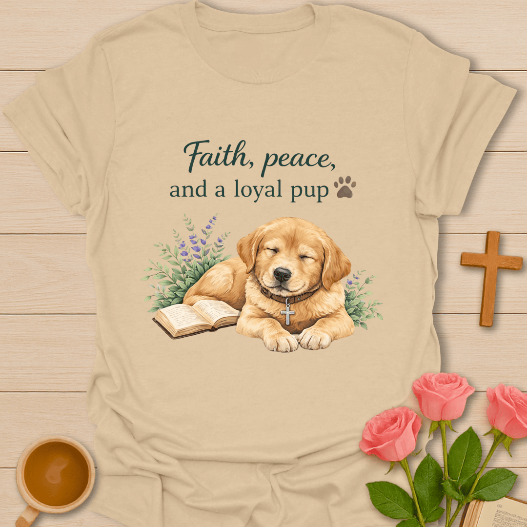 Loyal Pup T-Shirt T-Shirt