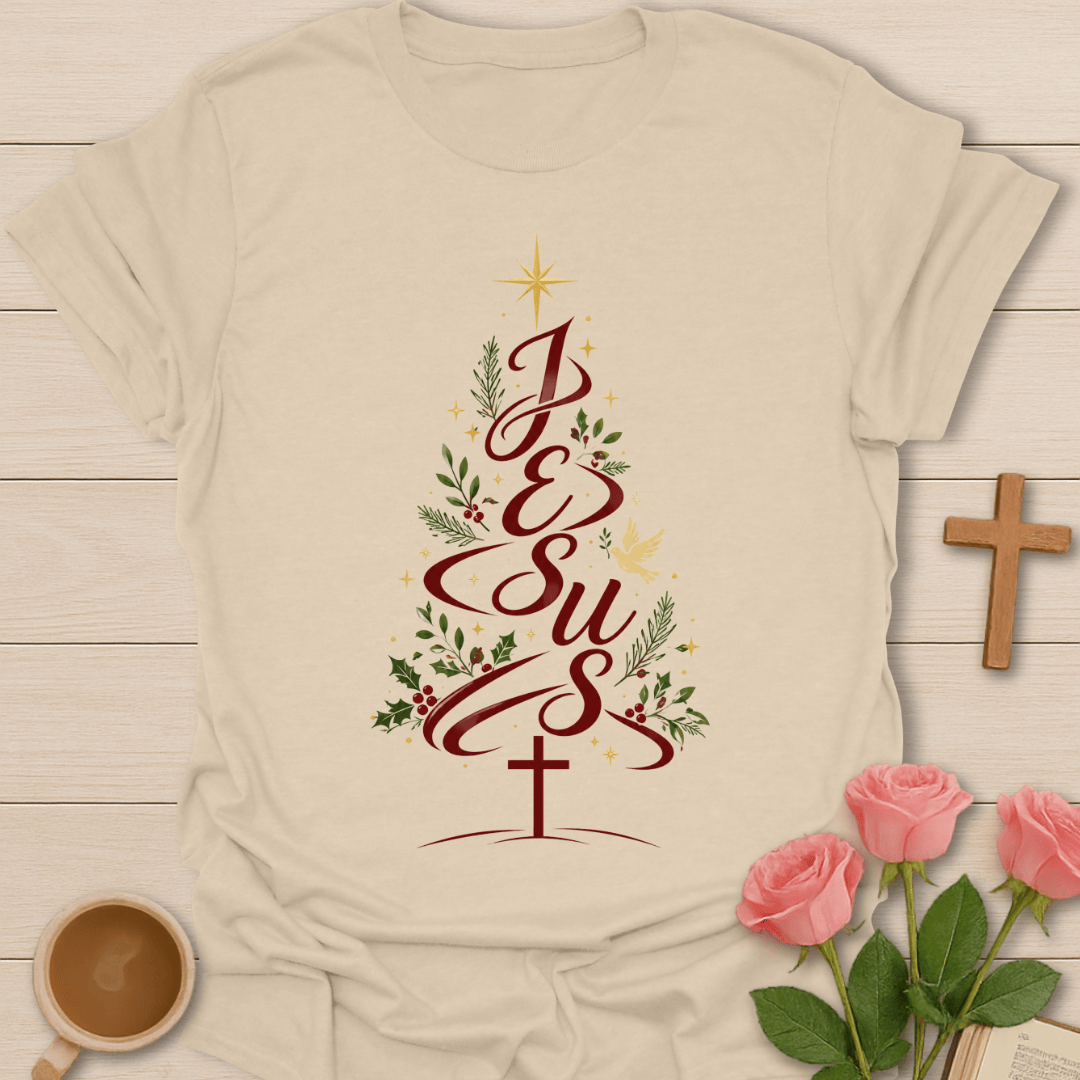 Jesus Christmas Tree T-Shirt