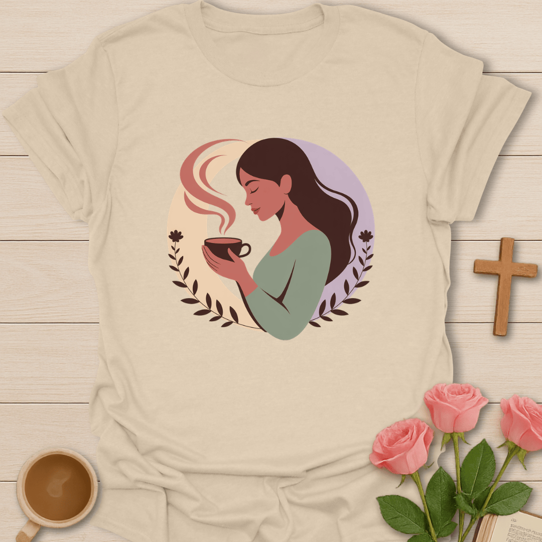 Peaceful Tea Moment T-Shirt T-Shirt