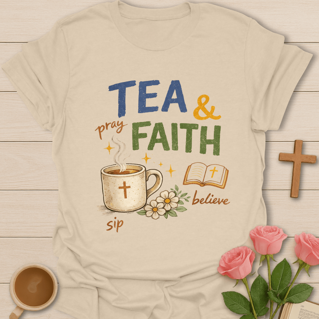 Sip, Believe & Trust God T-Shirt