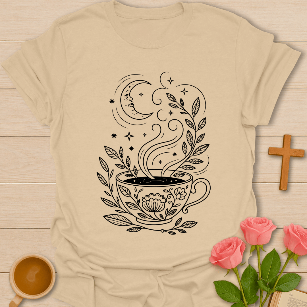 Love Tea To The Moon  T-Shirt T-Shirt