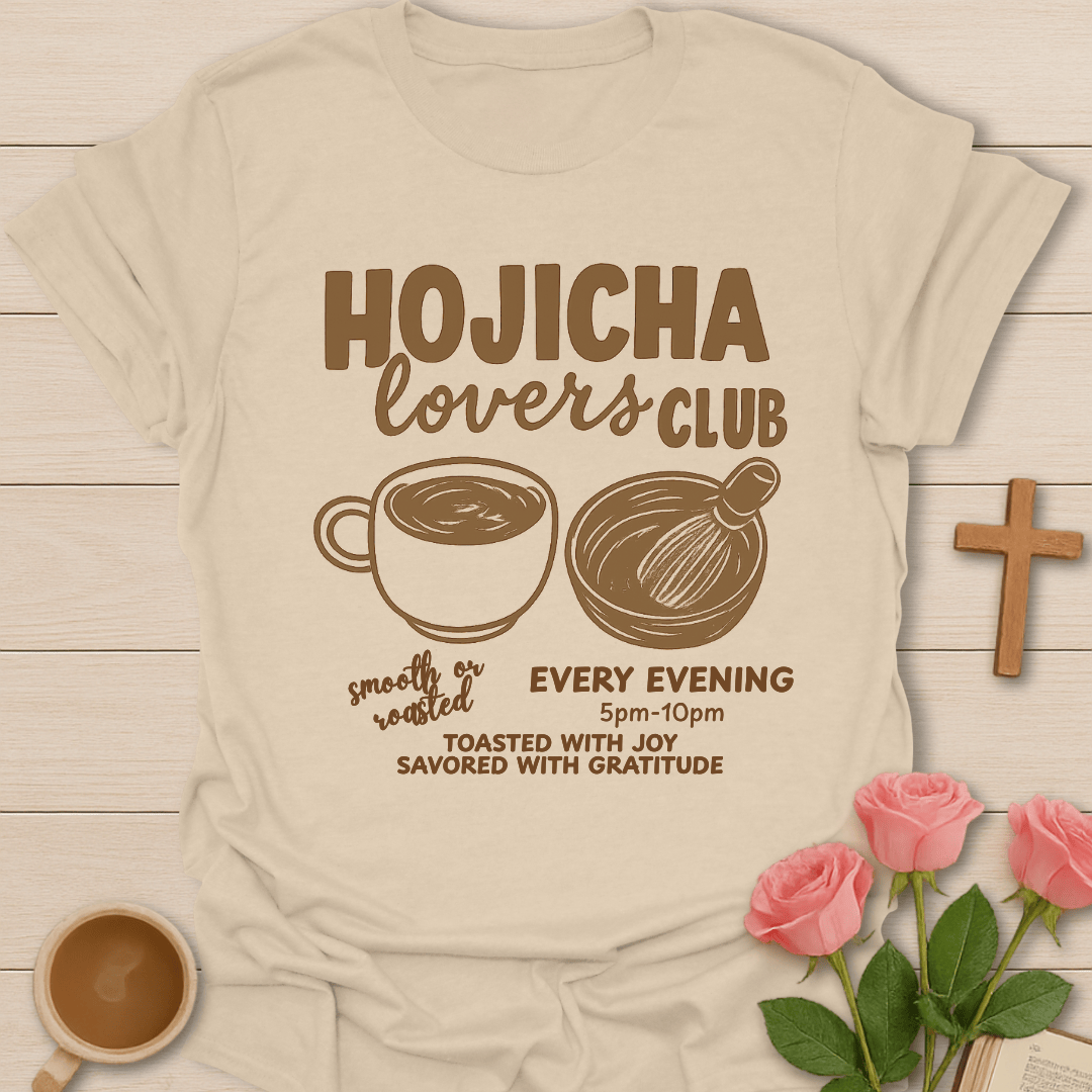 Hojicha Lovers Club T-Shirt T-Shirt