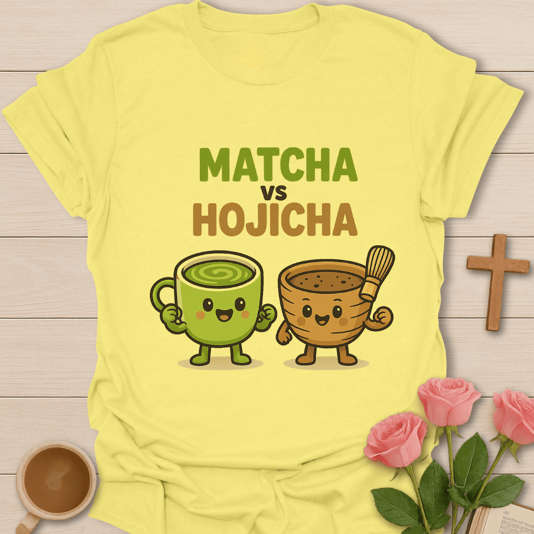 Matcha Vs Hojicha T-Shirt T-Shirt