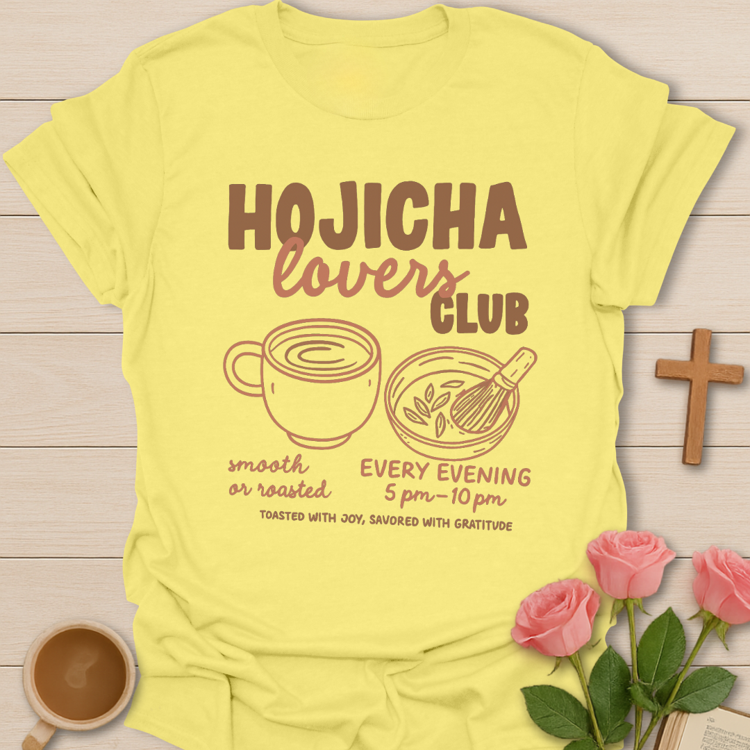 Hojicha Tea Lovers Club T-Shirt