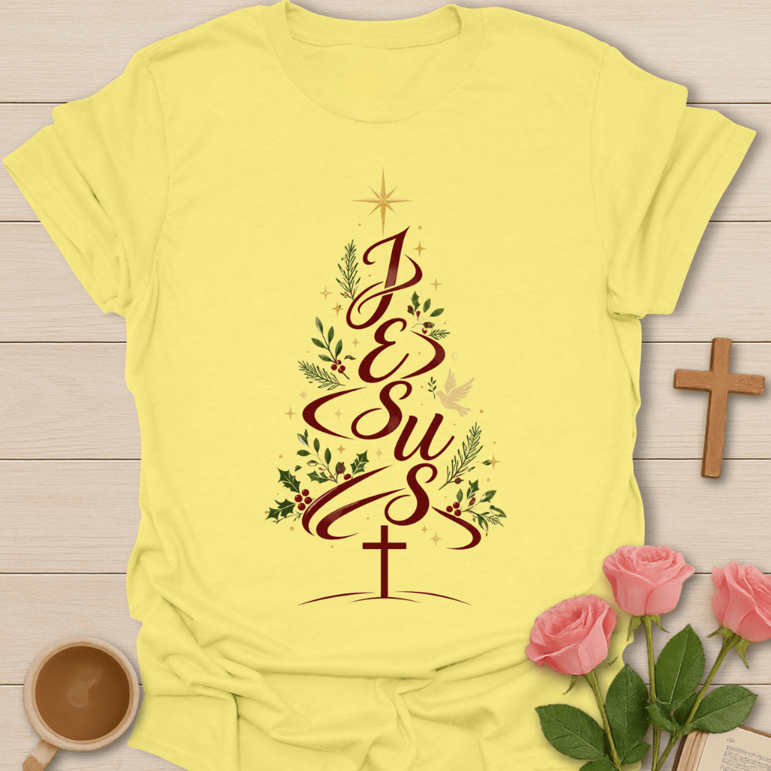 Jesus Christmas Tree T-Shirt