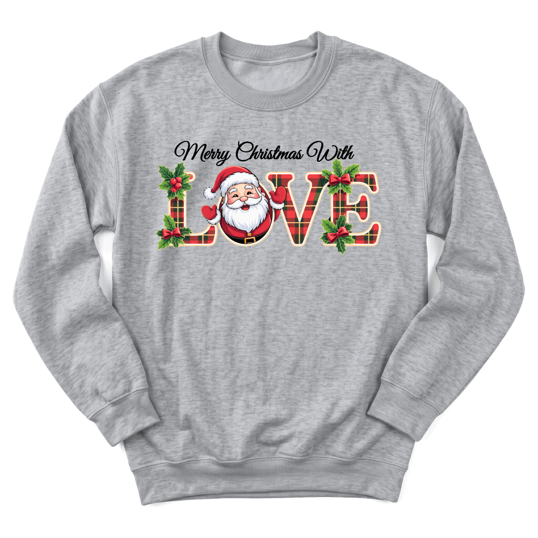 Santa's Christmas Love Sweatshirt