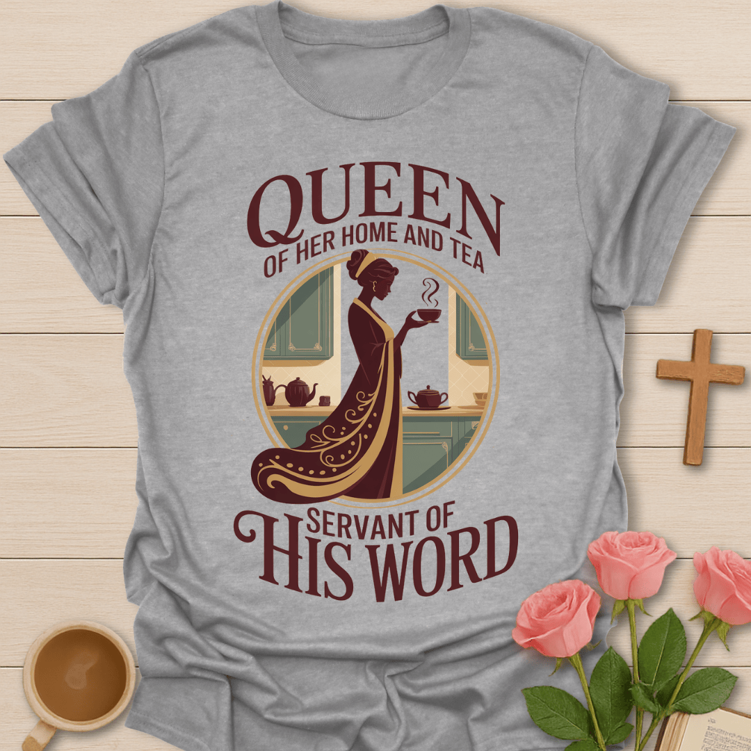 Proverbs Queen Tea T-Shirt T-Shirt