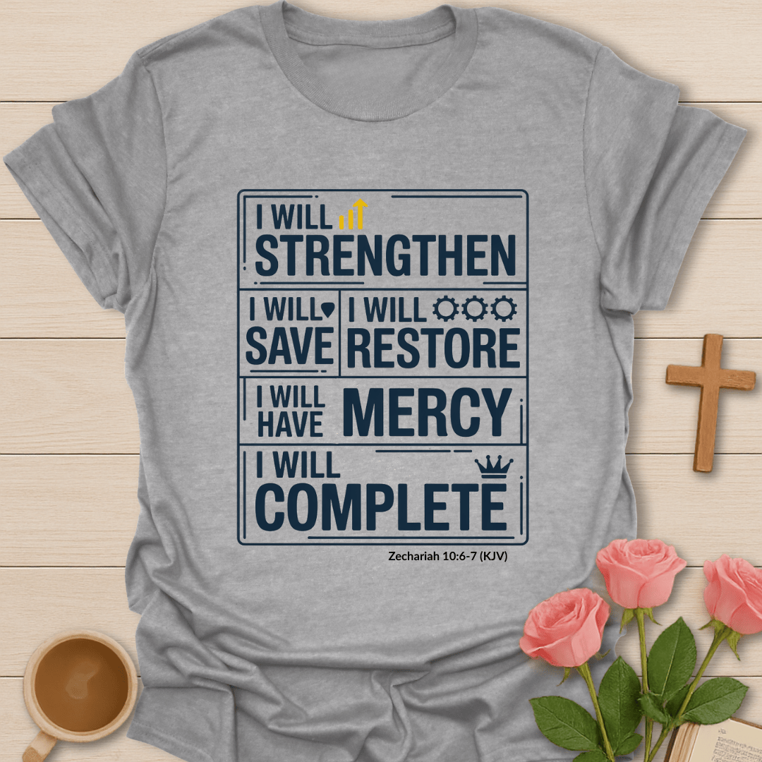 God's Five I Wills T-Shirt T-Shirt