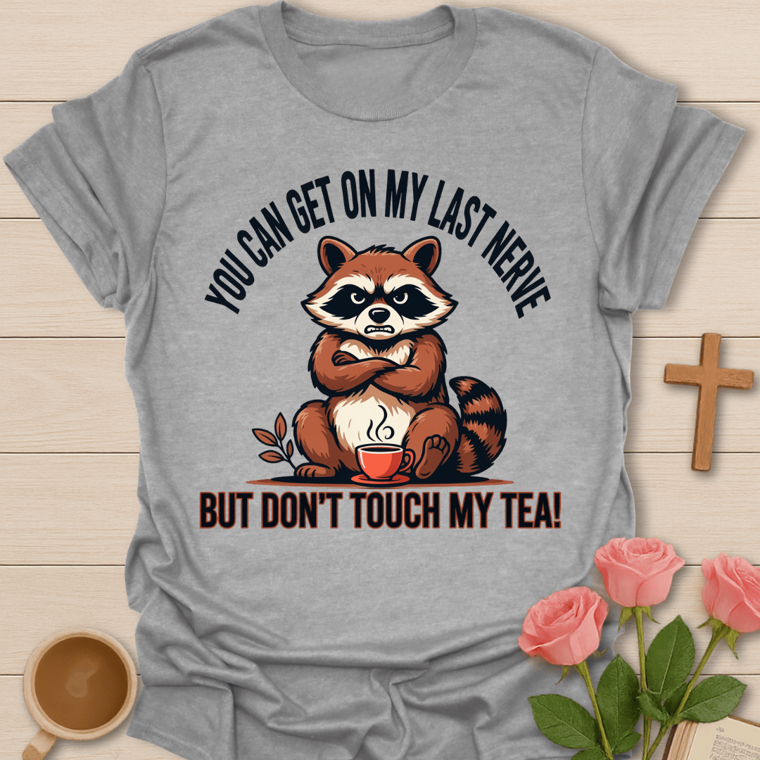 Grumpy Raccoon Tea T-Shirt