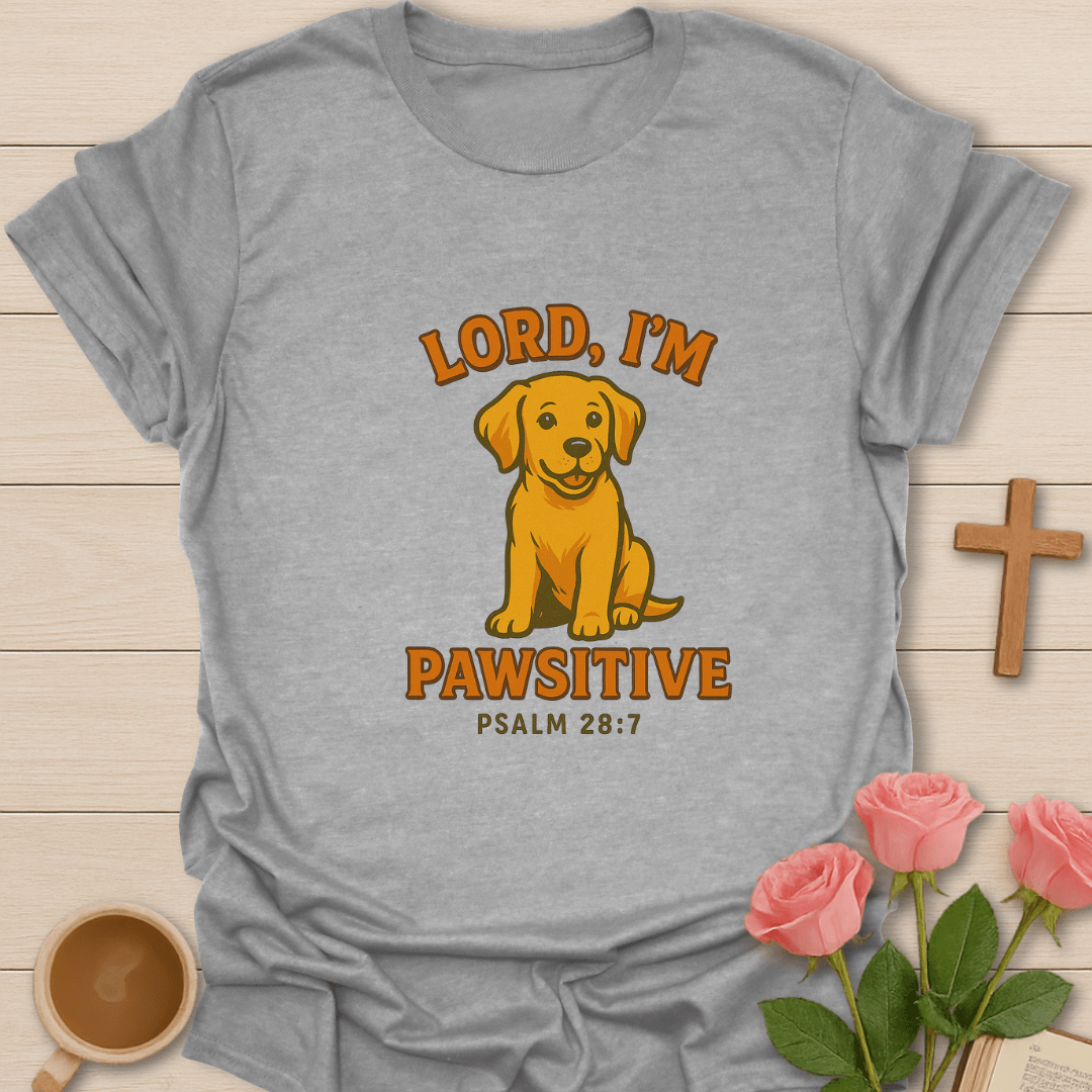 Lord I'm Pawsitive T-Shirt T-Shirt