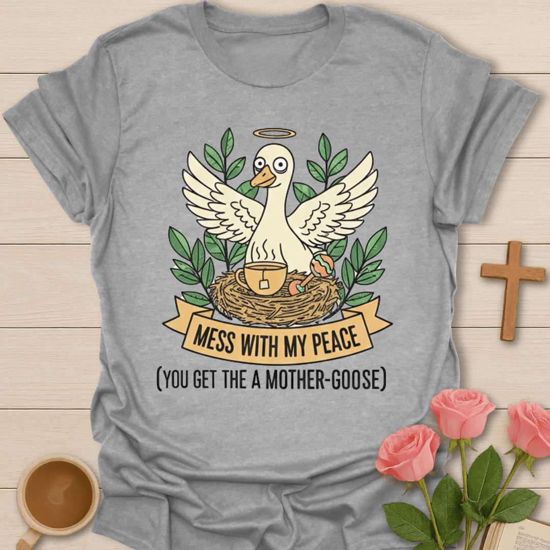 Mother Goose Peace Tea T-Shirt T-Shirt