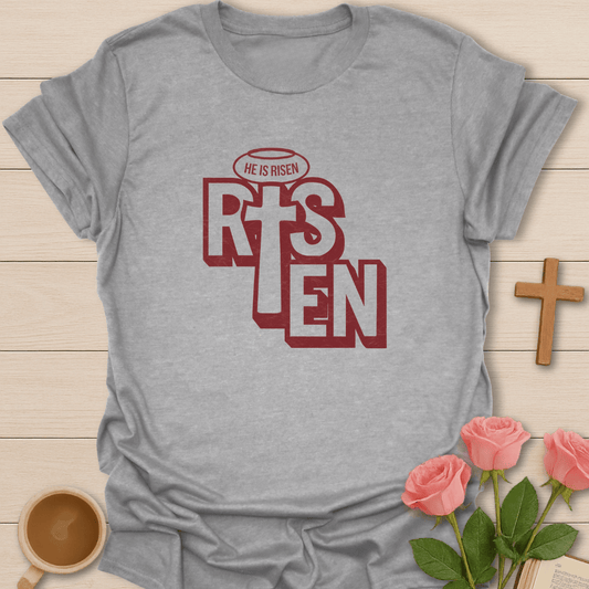 Risen Cross T-Shirt T-Shirt