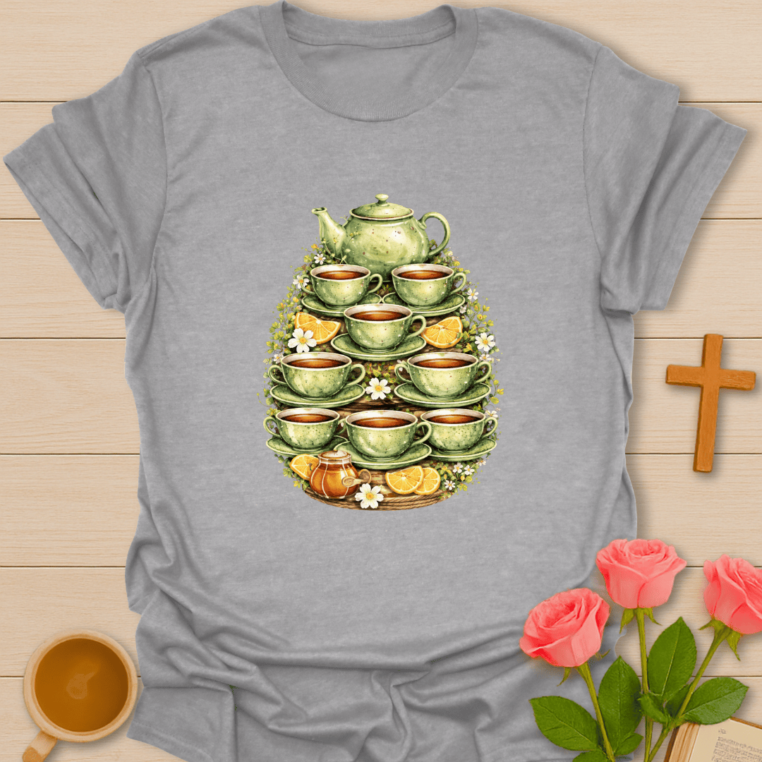 Tea Lover Easter Egg T-Shirt