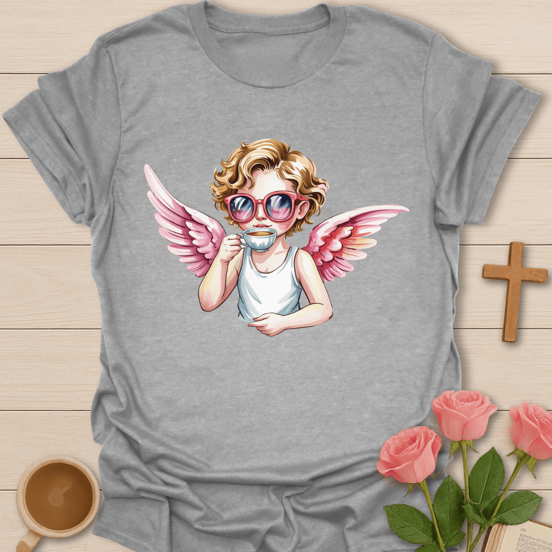 Cupid's Tea Break T-Shirt T-Shirt