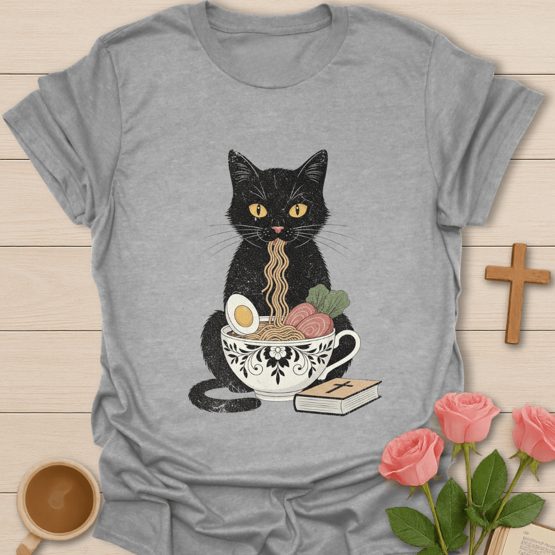 Faith-Filled & Ramen Fueled T-Shirt T-Shirt