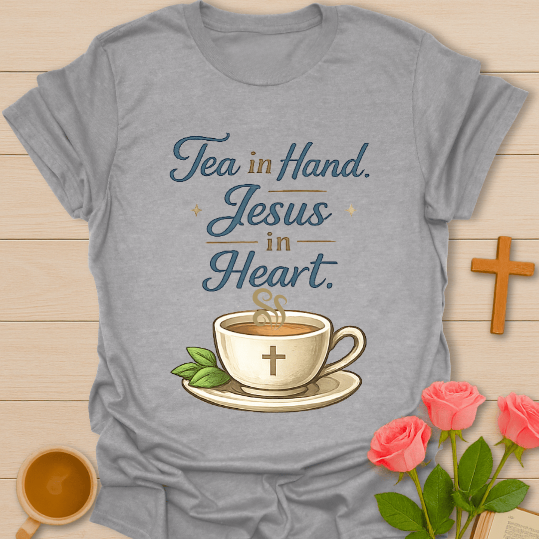 Jesus In Heart T-Shirt T-Shirt