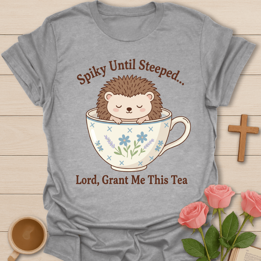 Hedgehog Tea T-Shirt T-Shirt