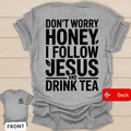 Jesus & Tea Calm Mind T-Shirt - Back T-Shirt