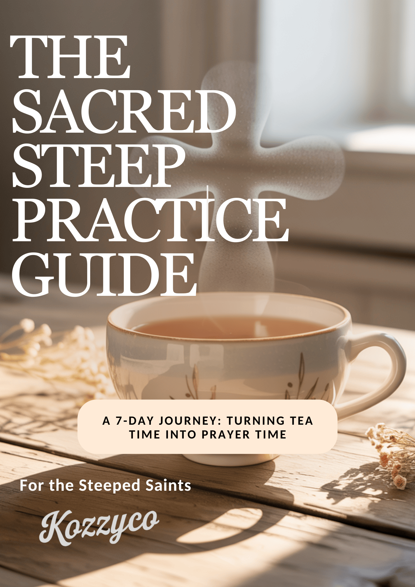 Sacred Steep Practice Guide - 7-Day Tea & Faith Devotional T-Shirt