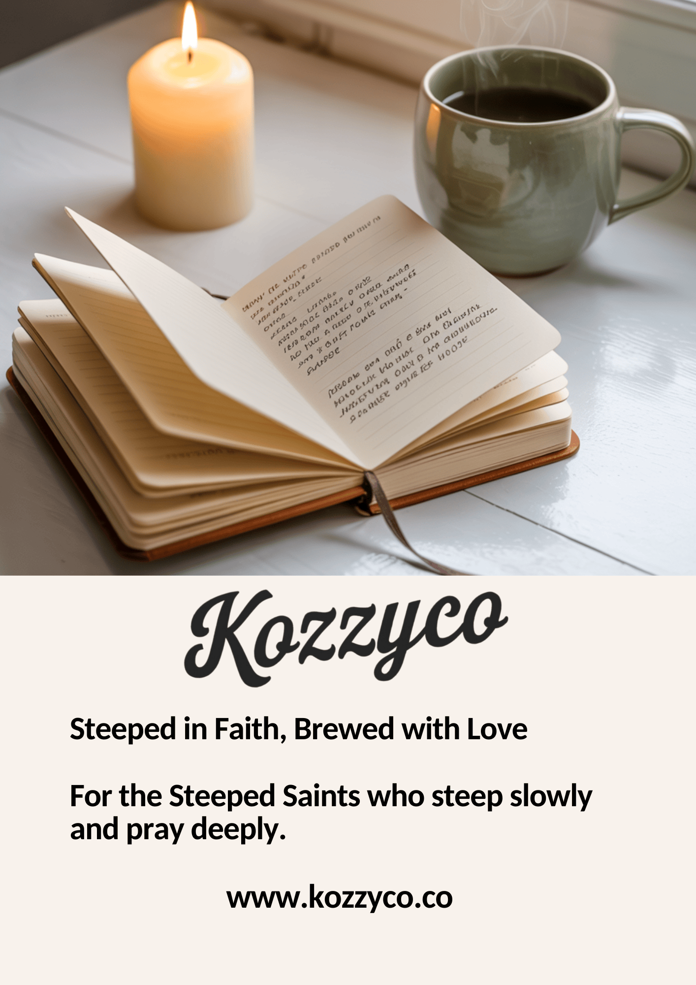 Sacred Steep Practice Guide - 7-Day Tea & Faith Devotional T-Shirt