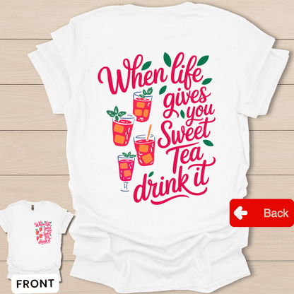 Sweet Tea Faith T-Shirt - Back T-Shirt