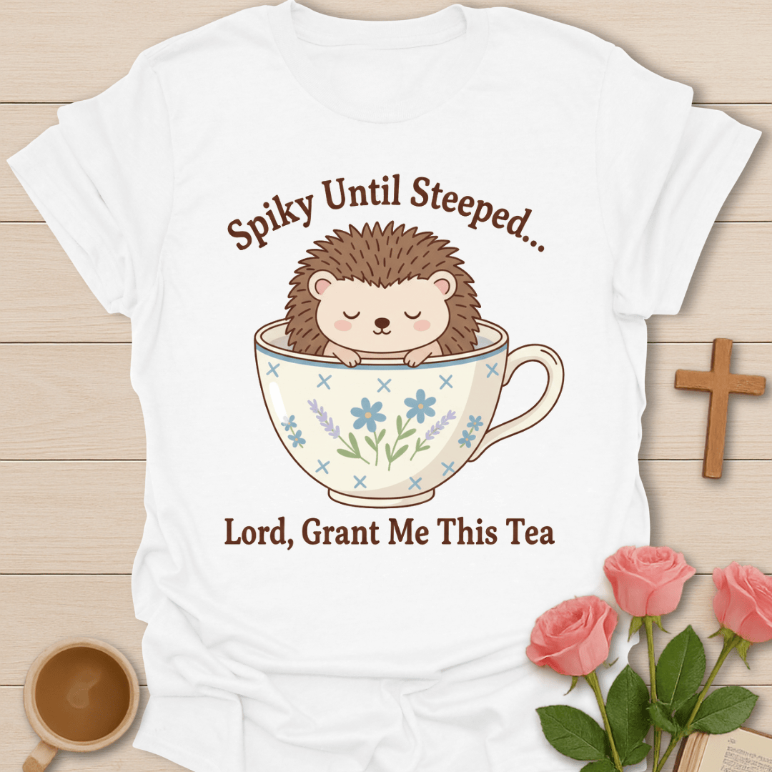 Hedgehog Tea T-Shirt T-Shirt