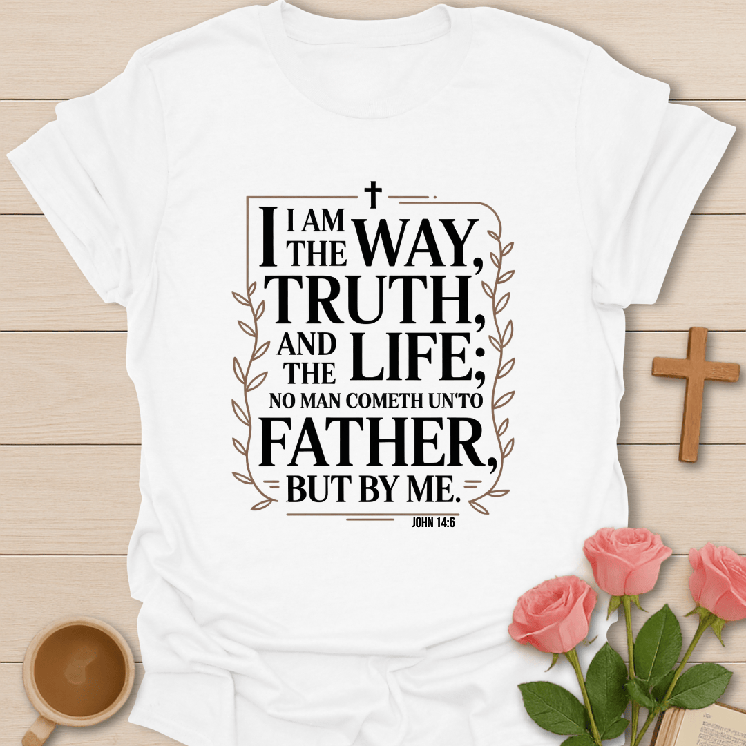 The Way Truth & Life T-Shirt - Kozzy Co White / S