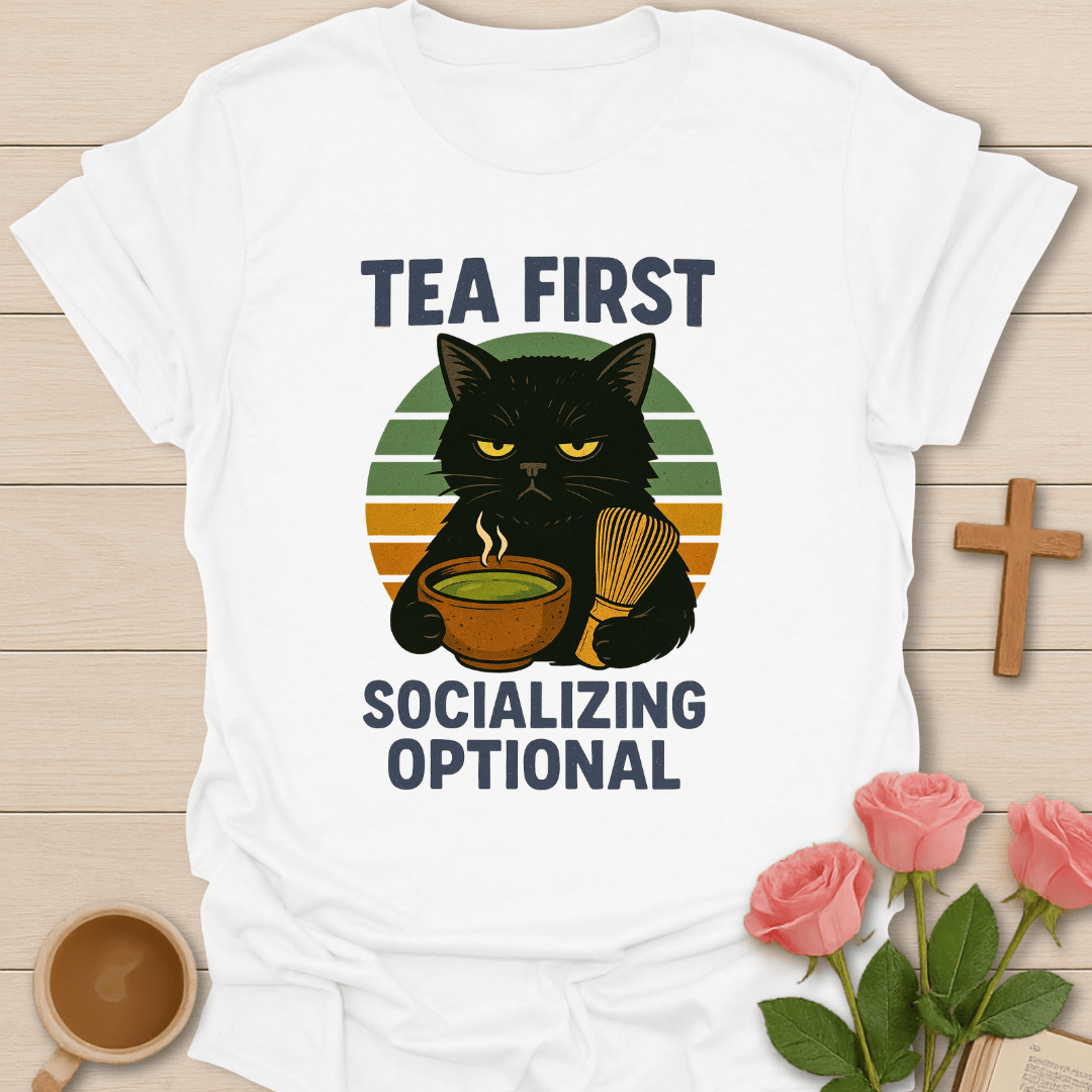 Sassy Matcha Cat T-Shirt