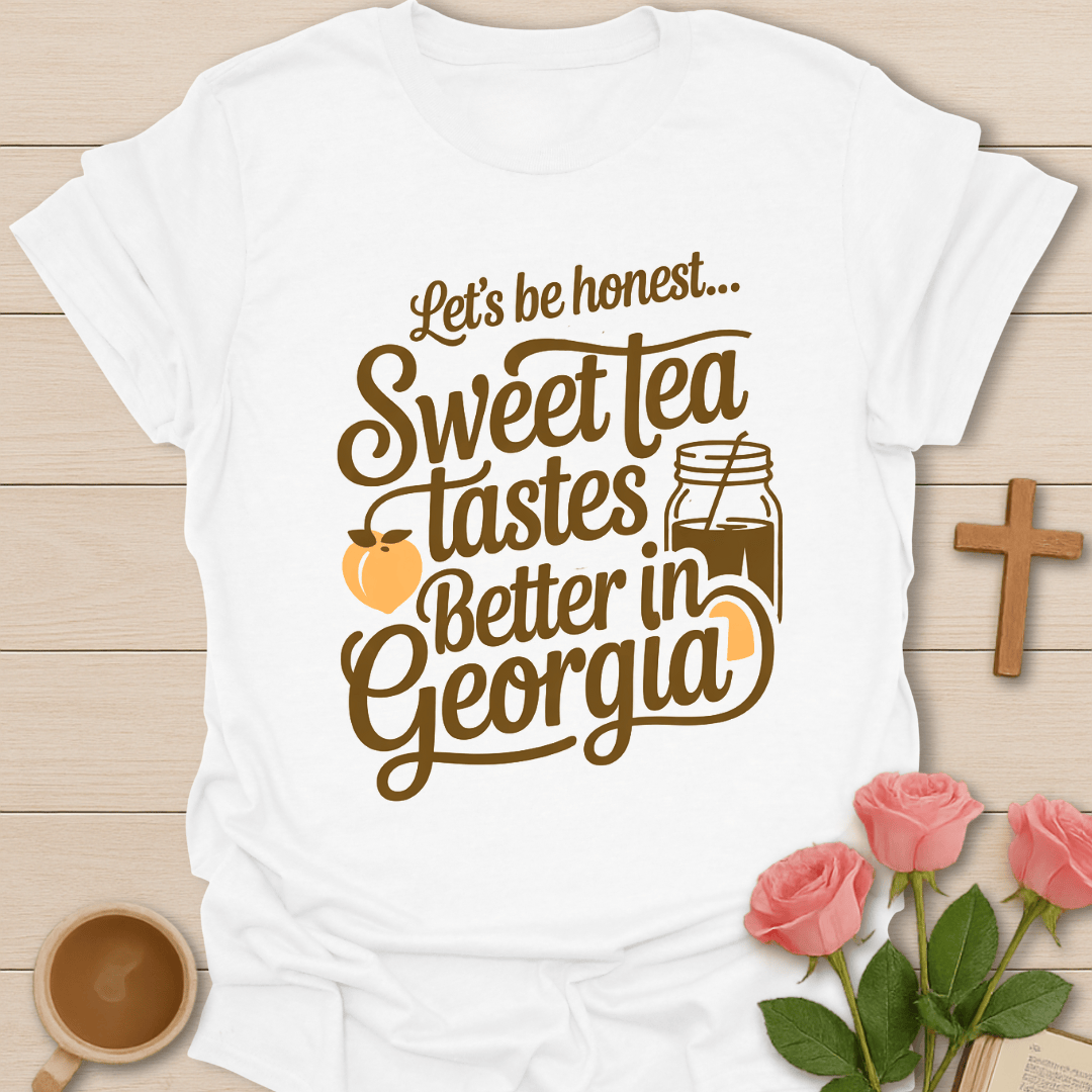 Sweet Tea Tastes Better in Georgia T-Shirt T-Shirt