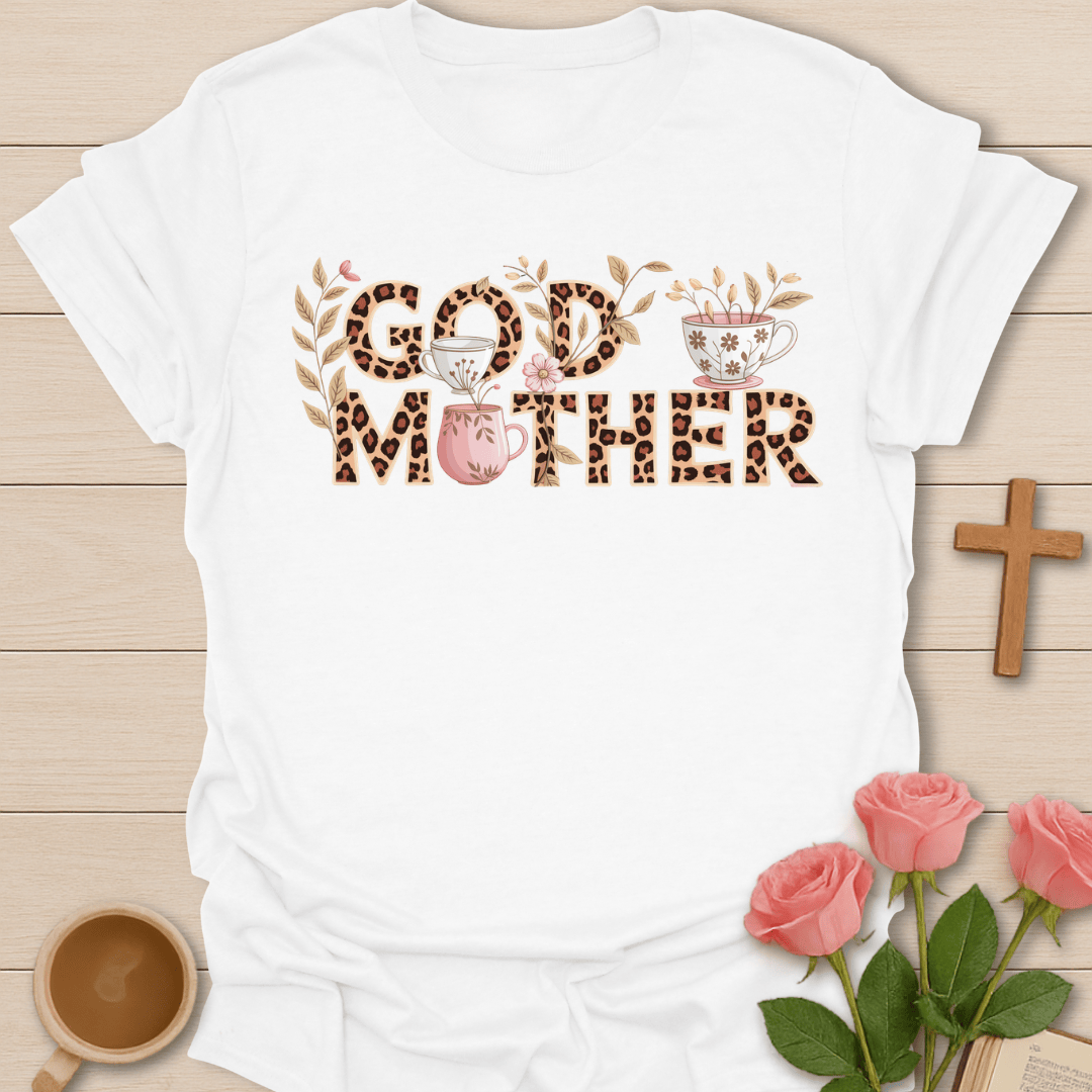 Leopard Godmother Tea T-Shirt T-Shirt