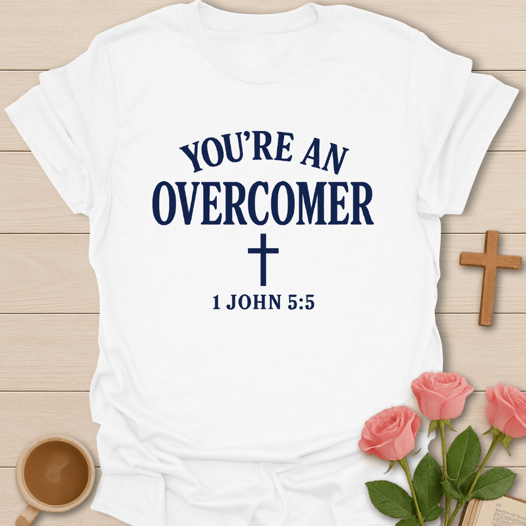 You're An Overcomer T-Shirt - Kozzy Co White / S