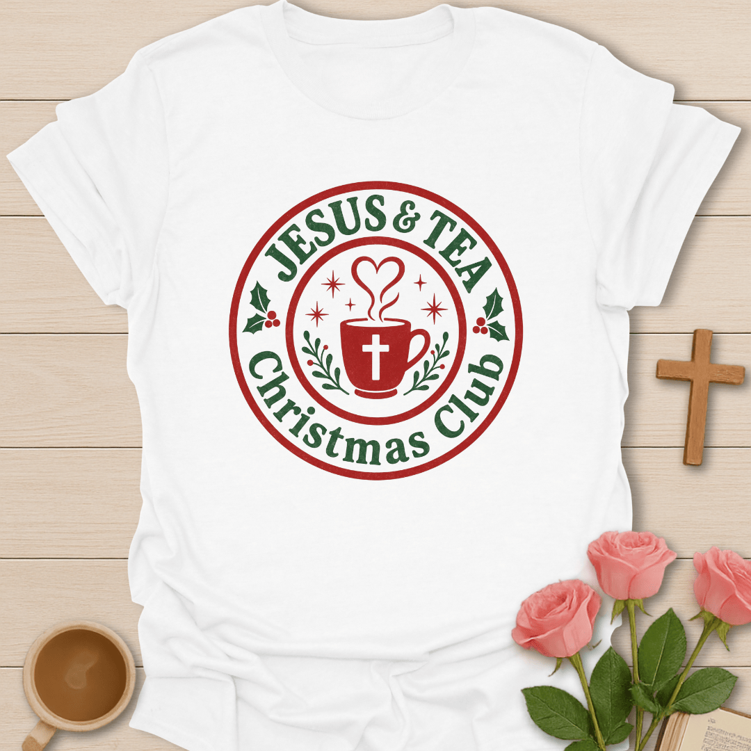 Jesus & Tea Christmas Club T-Shirt
