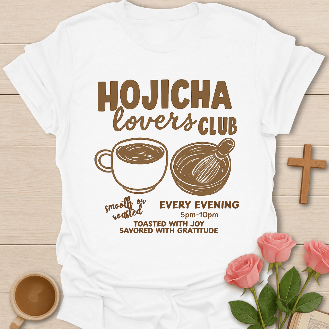 Hojicha Lovers Club T-Shirt T-Shirt