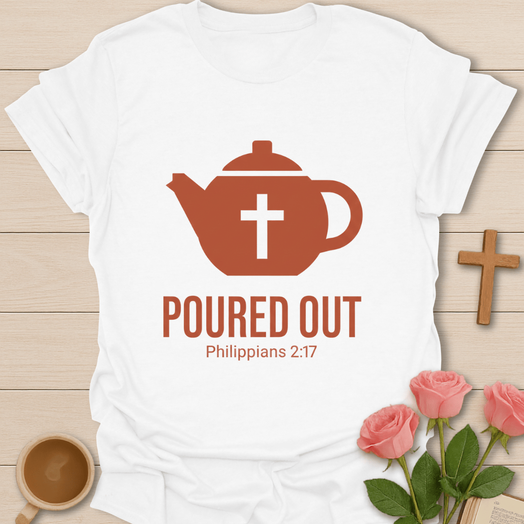Poured Out Christian T-Shirt T-Shirt