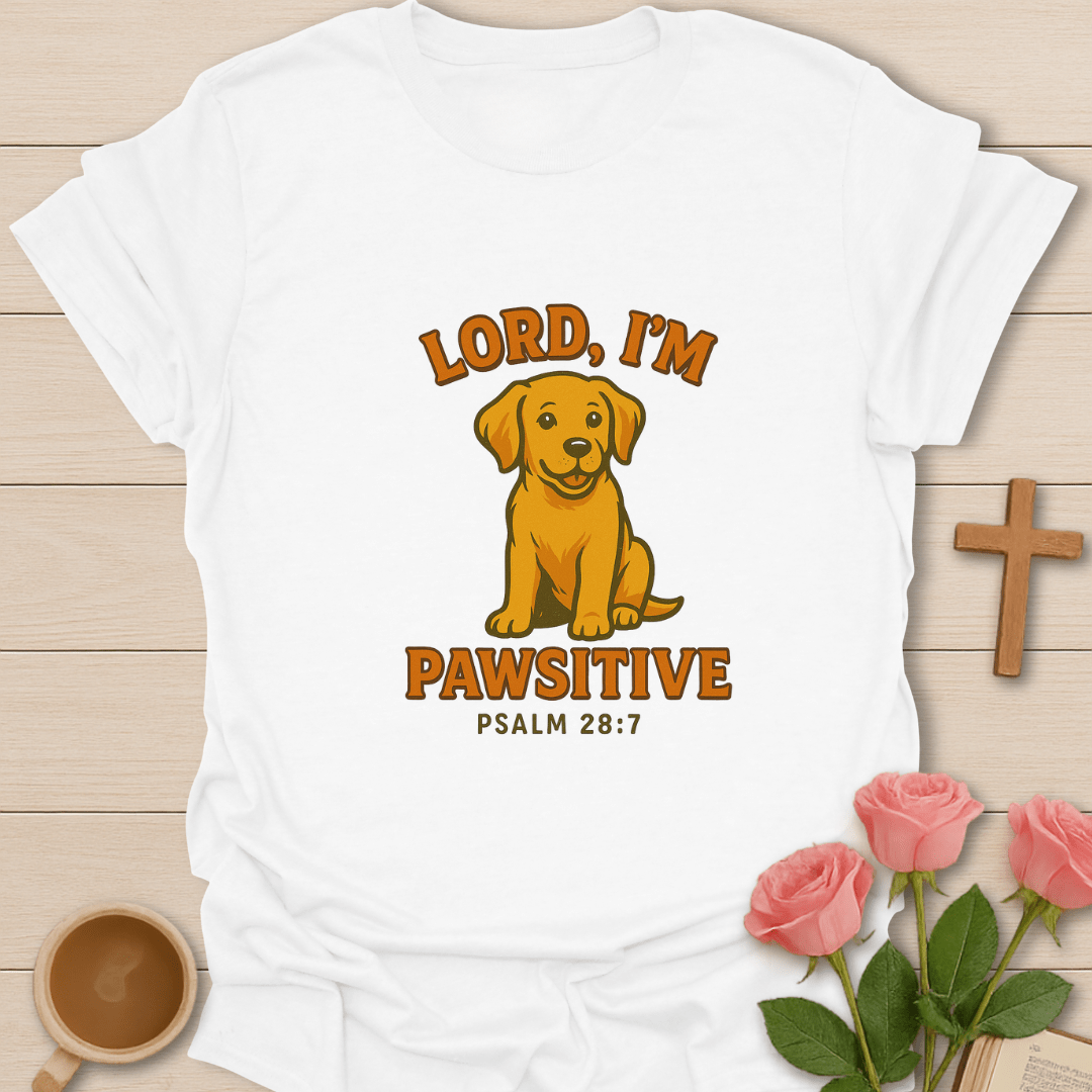 Lord I'm Pawsitive T-Shirt T-Shirt