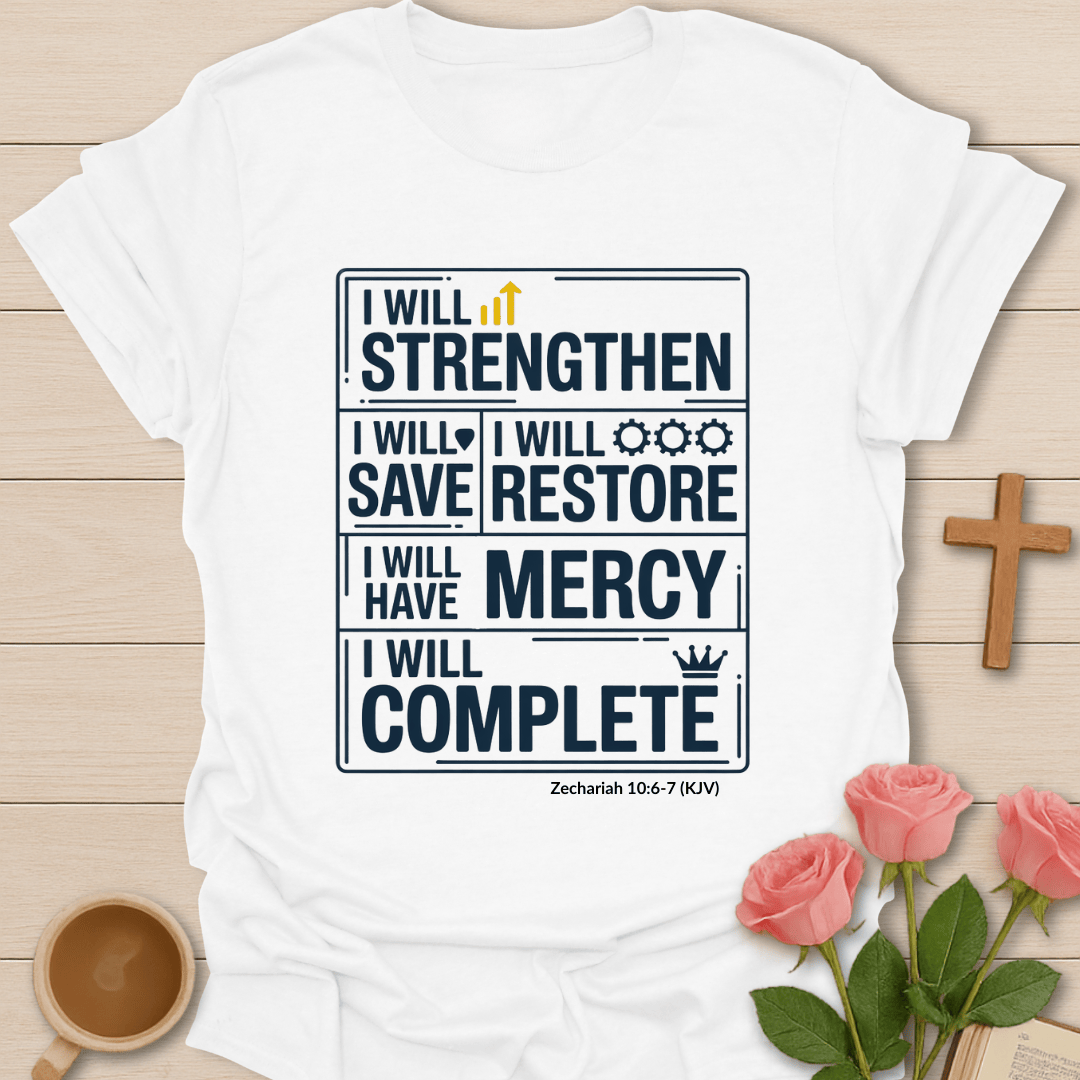 God's Five I Wills T-Shirt T-Shirt