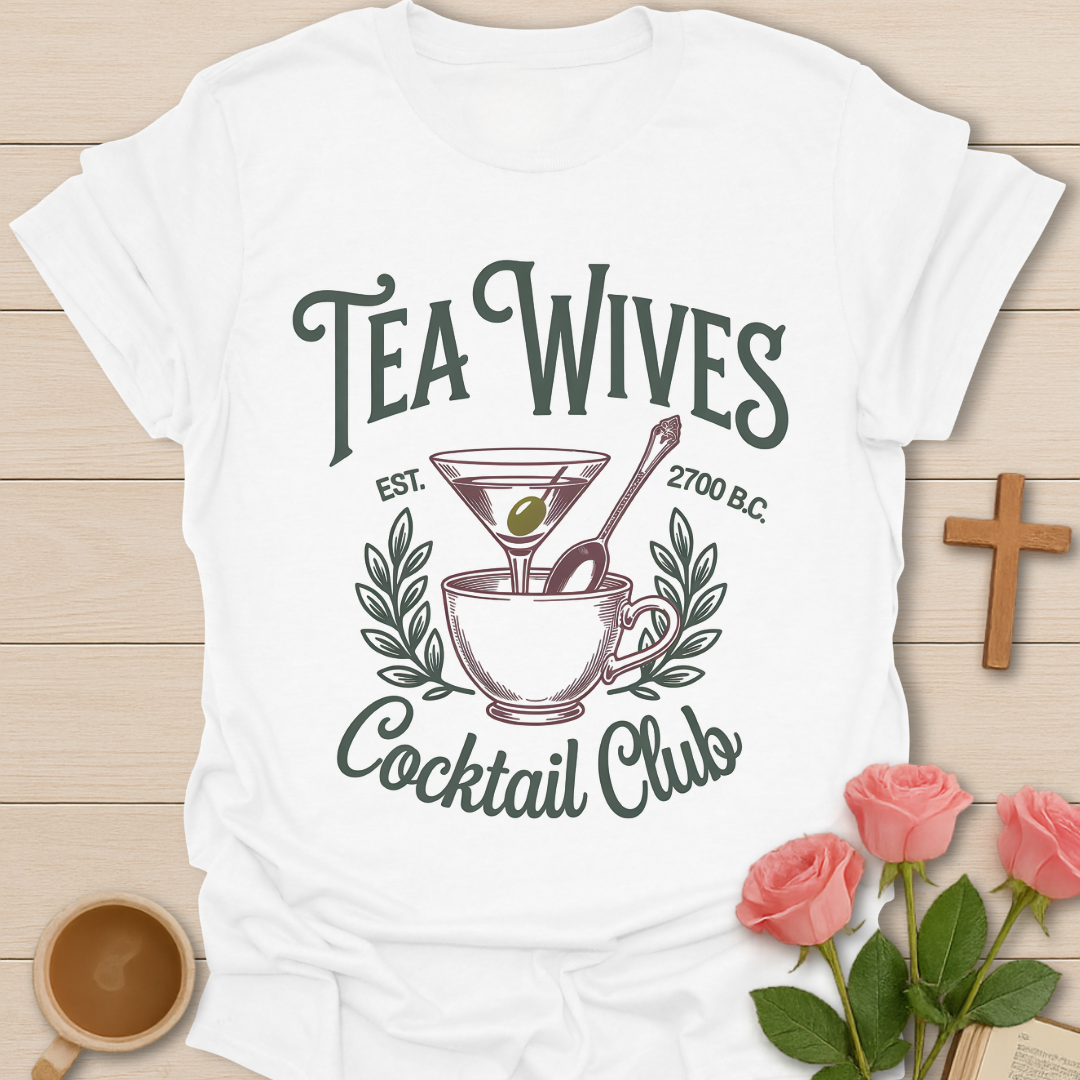 Tea Wives Cocktail Club T-Shirt