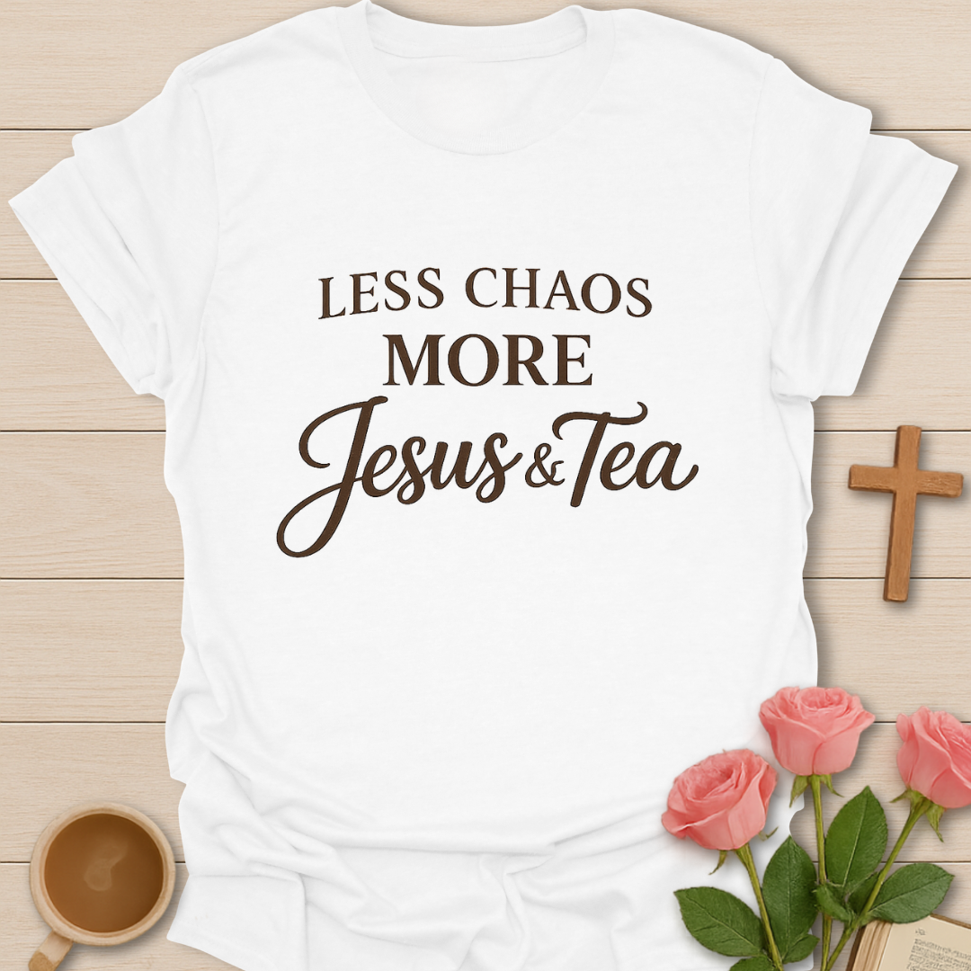 More Jesus And Tea T-Shirt