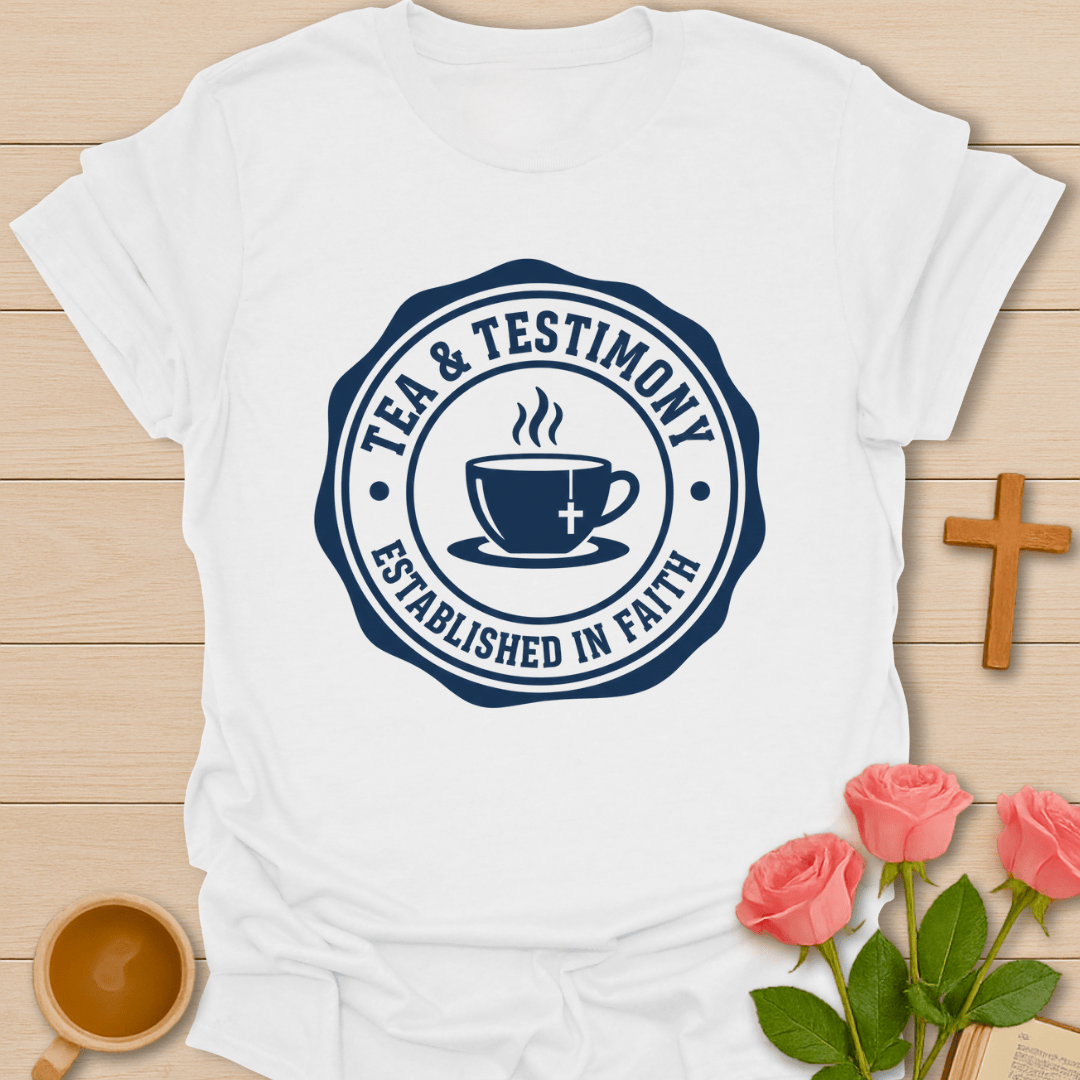 Tea & Testimony Tee T-Shirt T-Shirt