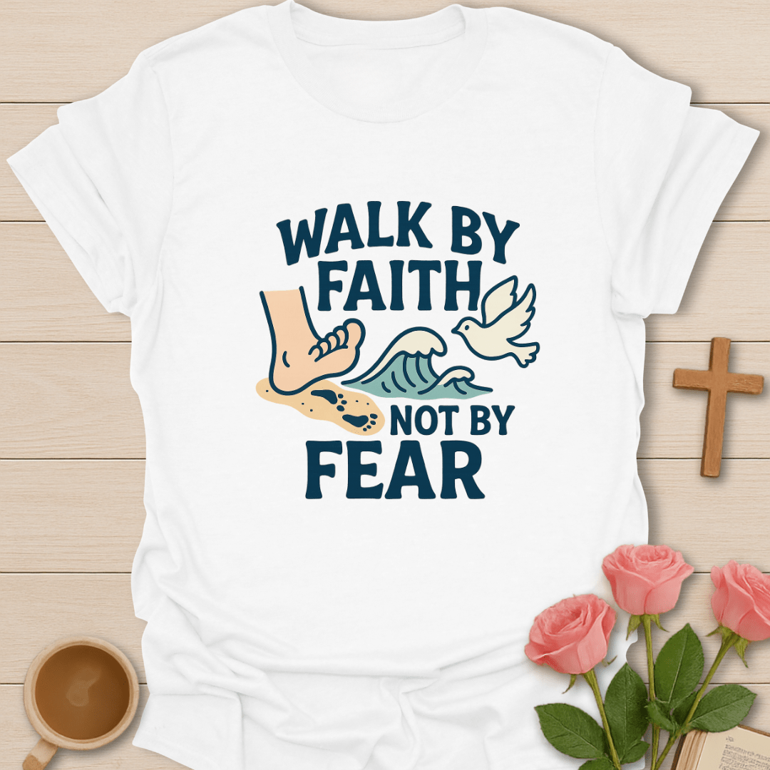 Walk By Faith Not Fear T-Shirt