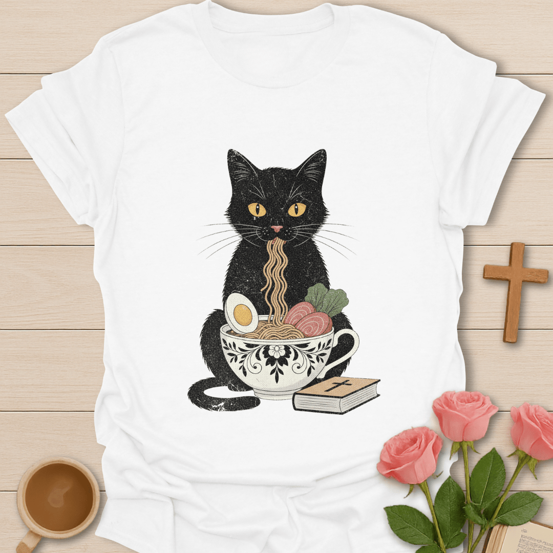 Faith-Filled & Ramen Fueled T-Shirt T-Shirt