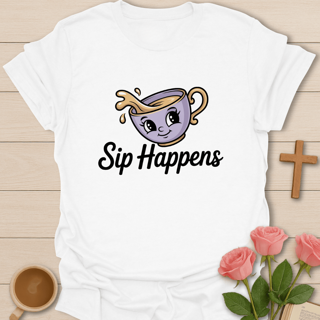 Sips Happens T-Shirt