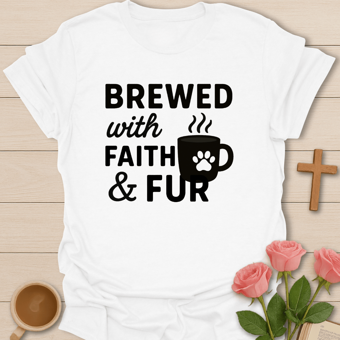 Brewed Fur & Faith T-Shirt