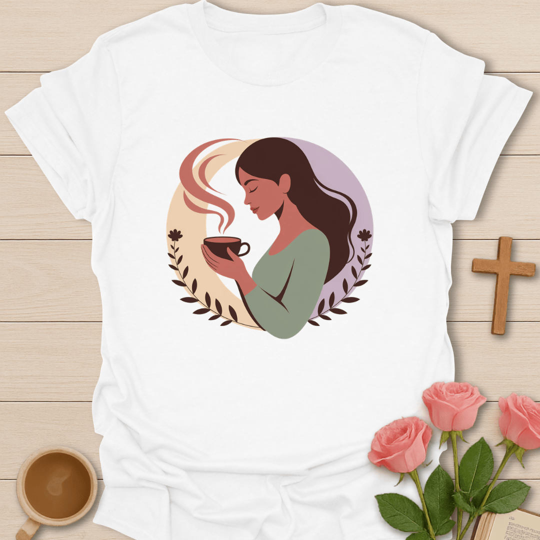 Peaceful Tea Moment T-Shirt T-Shirt