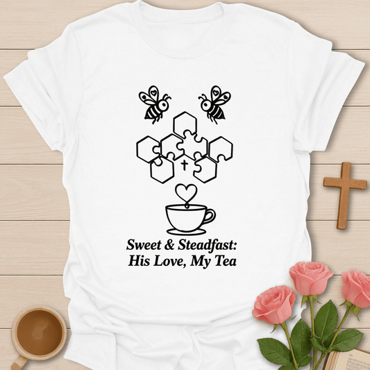 Sweet & Steadfast: His Love, My Tea T-Shirt T-Shirt
