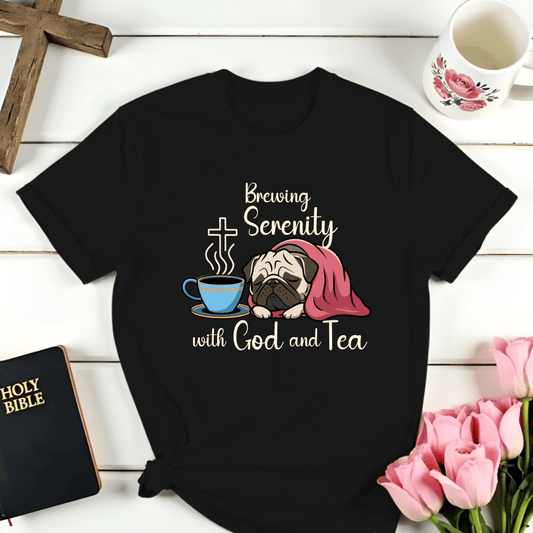 Brewing Serenity Dog T-Shirt