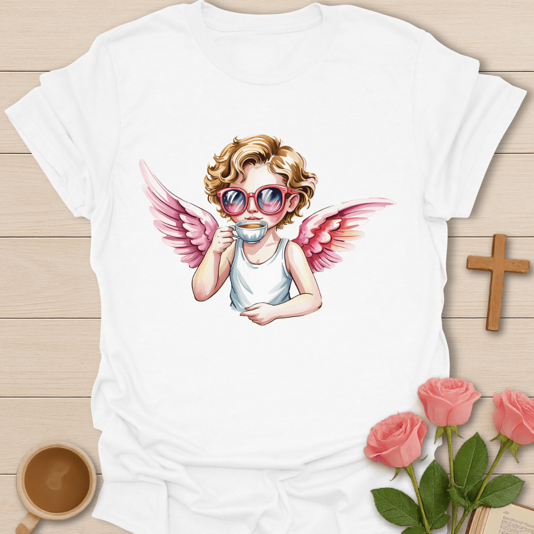 Cupid's Tea Break T-Shirt T-Shirt