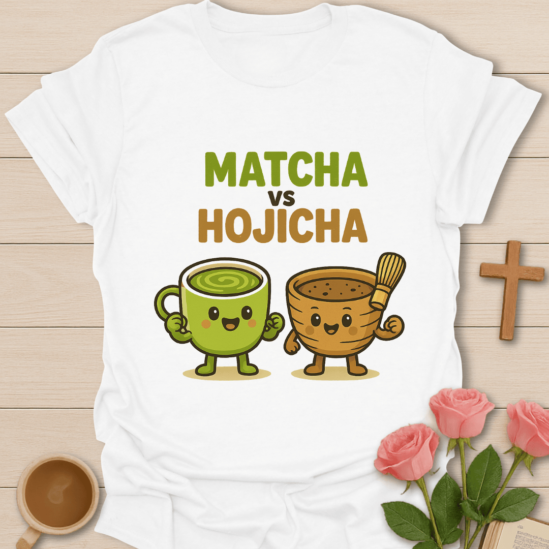 Matcha Vs Hojicha T-Shirt T-Shirt